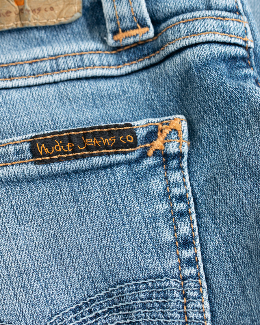 Herren | Jeans | Nudie Jeans | Skinny Lin Organic Jeans Isola Blue
