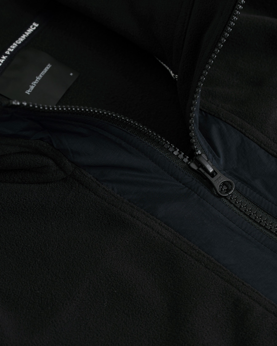 Herren | Pullover | Peak Performance | Fleece Half Zip Black