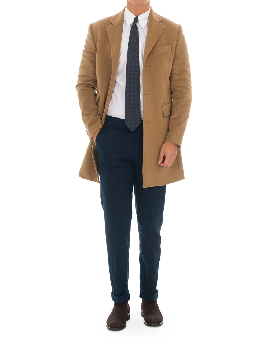 Herren | Jacken | Morris | Wesley Wool/Cashmere Coat Beige