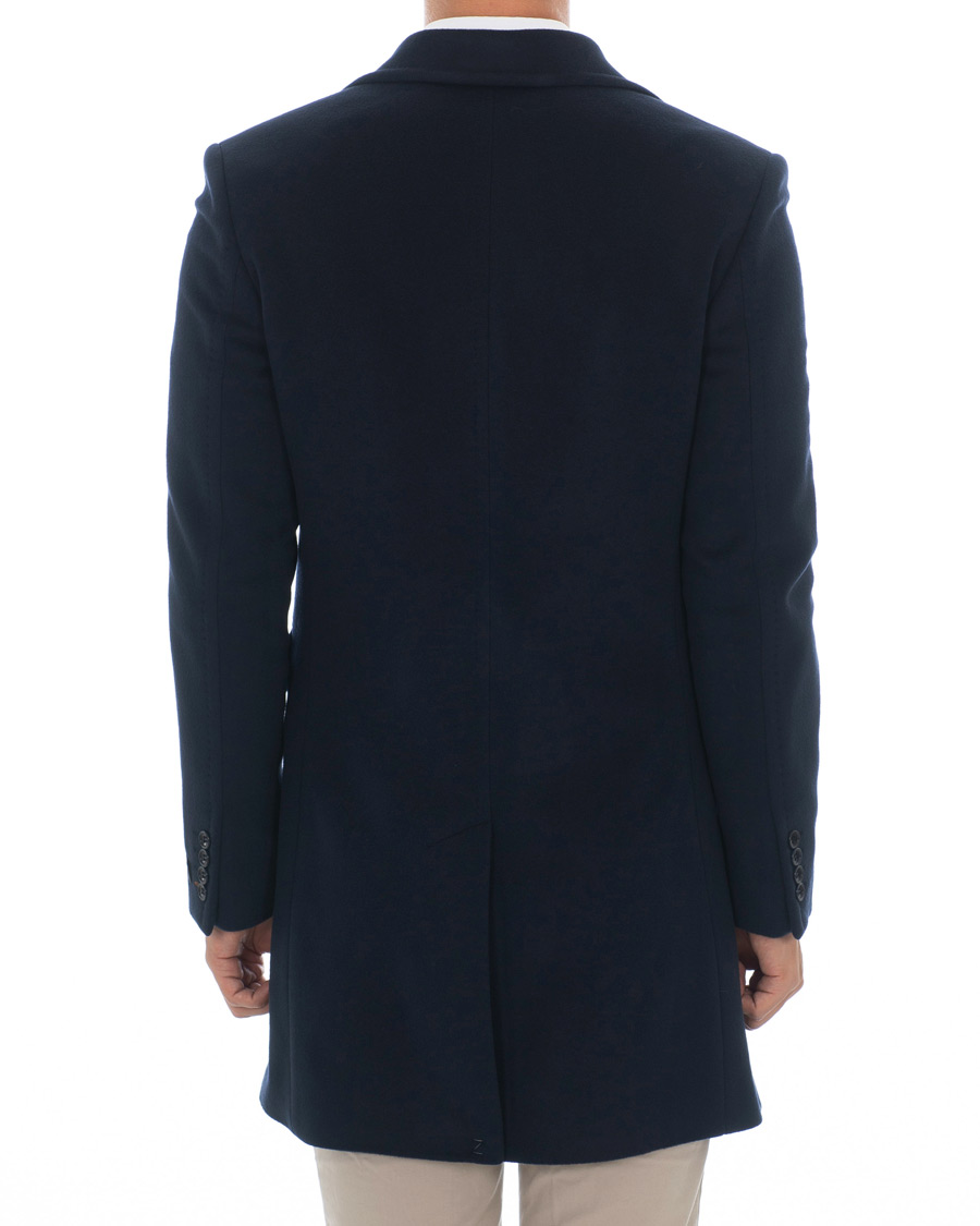 Herren | Jacken | Morris | Wesley Wool/Cashmere Coat Navy