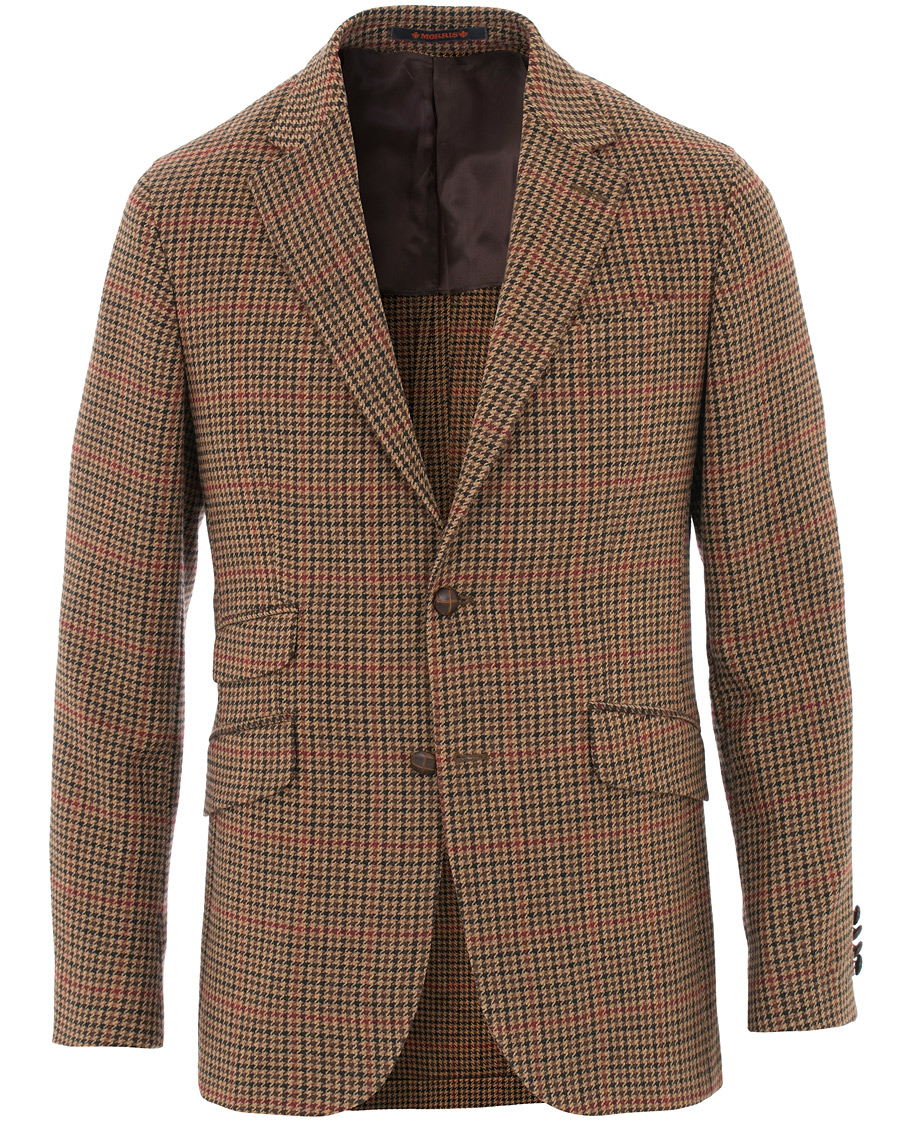 Herren | Sakkos | Morris | Strafford Tweed Check Blazer Brown