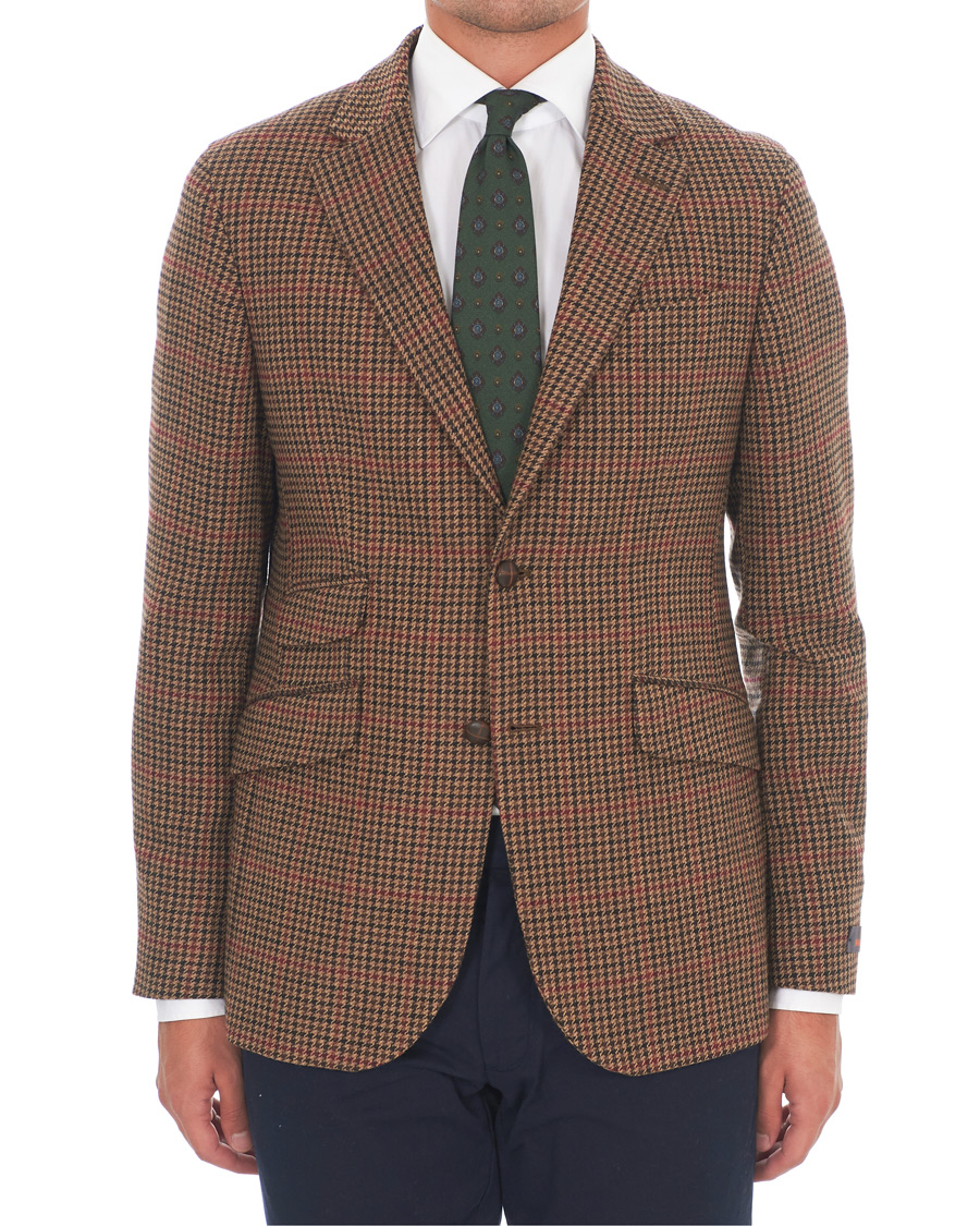 Herren | Sakkos | Morris | Strafford Tweed Check Blazer Brown