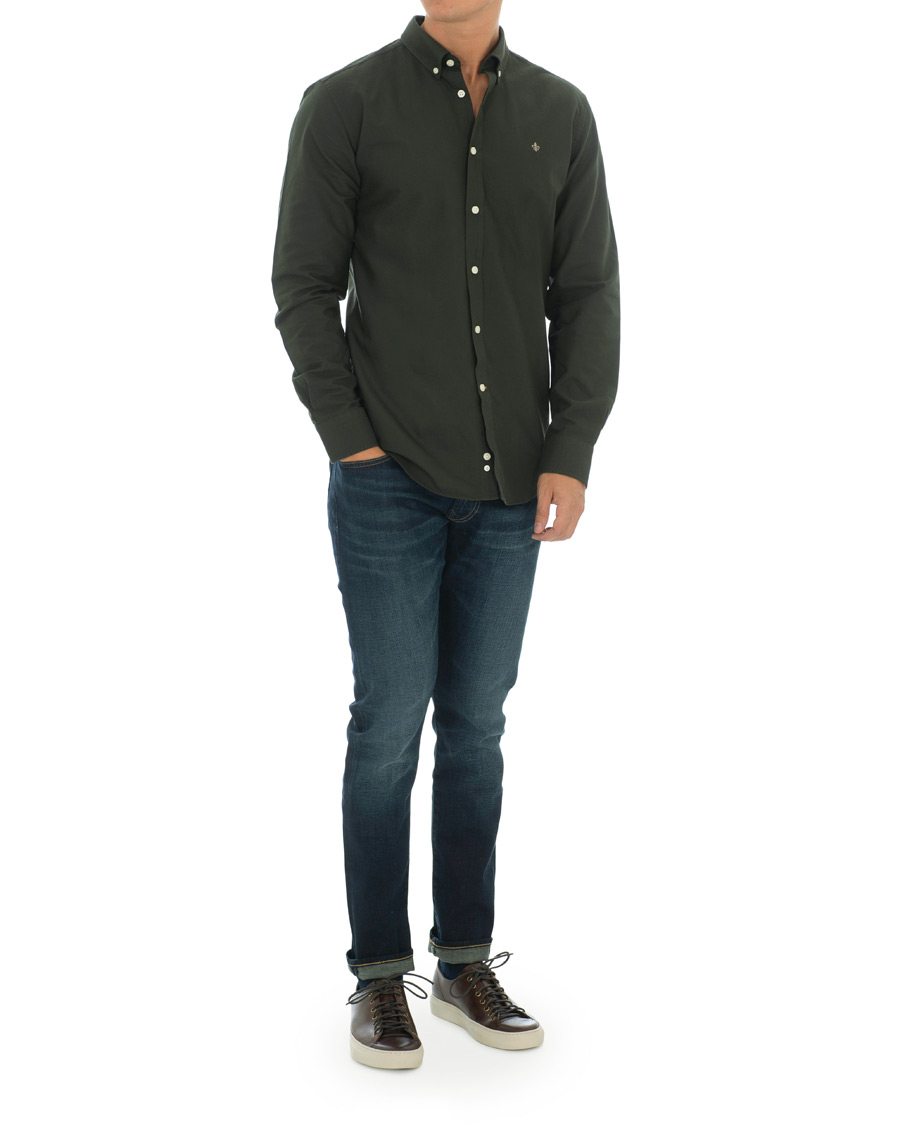 Herren | Hemden | Morris | Douglas Oxford Shirt Olive