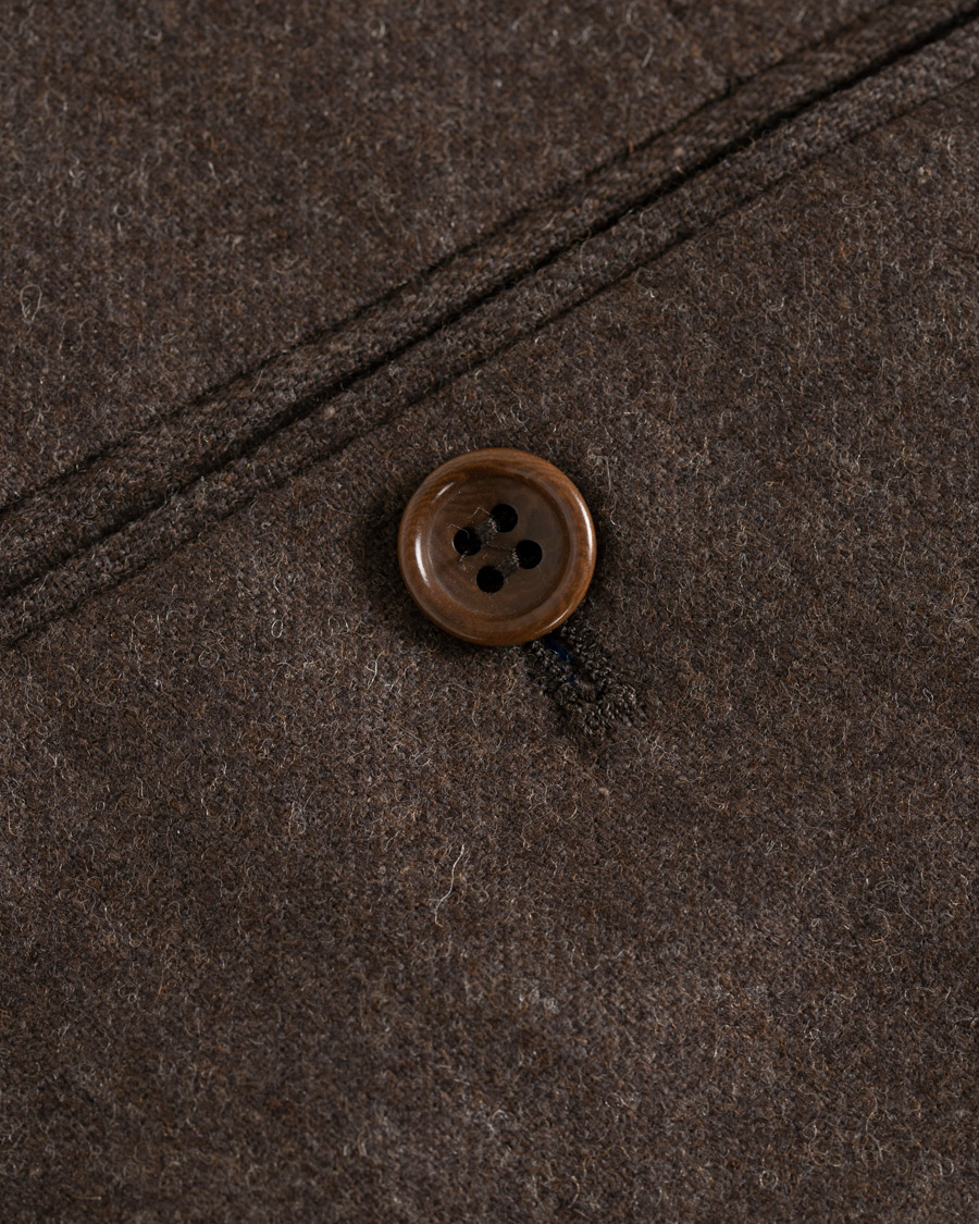 Herren | Hosen | Morris | Rodney Flannel Trousers Brown