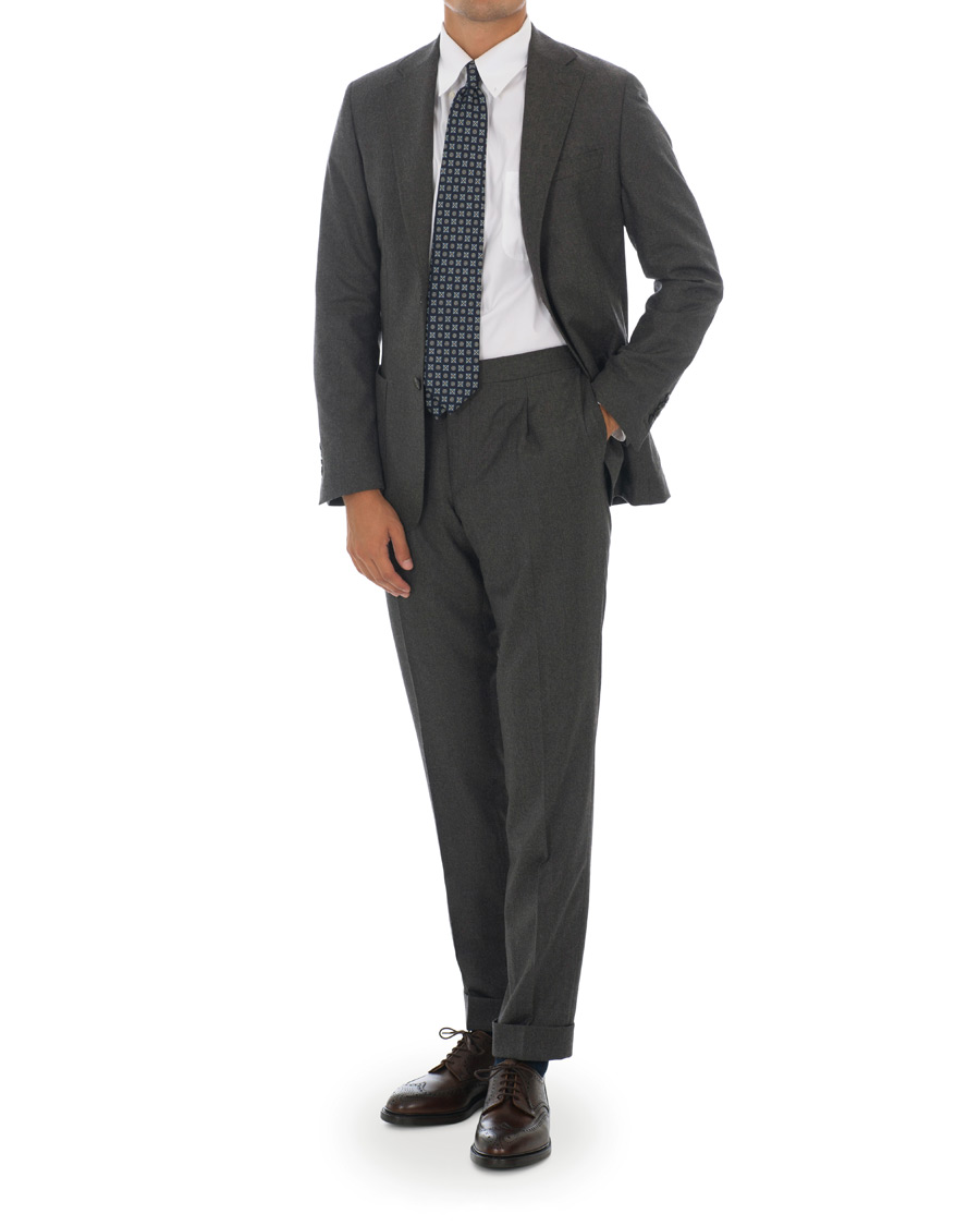 Herren | Sakkos | Morris Heritage | Mike Patch Pocket Flannel Blazer Brown