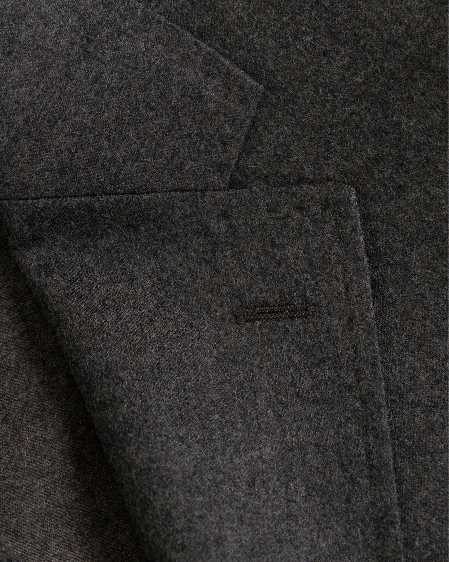 Herren | Sakkos | Morris Heritage | Mike Patch Pocket Flannel Blazer Brown