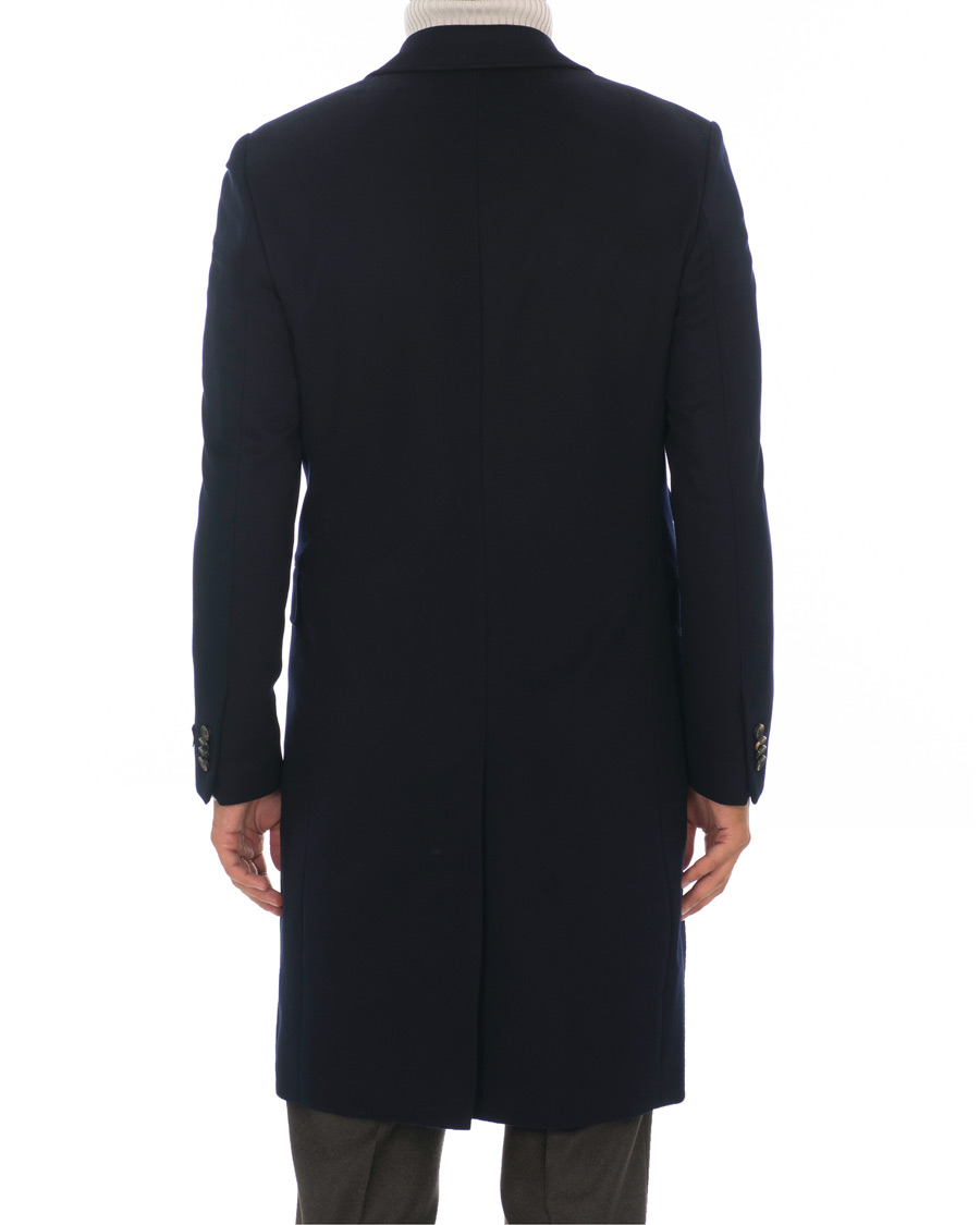 Herren | Jacken | Morris Heritage | Gillis Loro Piana Wool Coat Navy