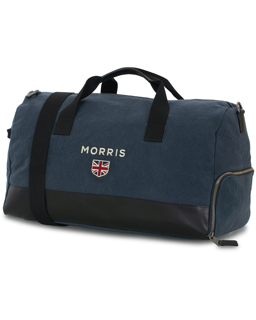 Herren | Morris Miller Canvas Weekendbag Navy/black | Morris | Miller Canvas Weekendbag Navy/black