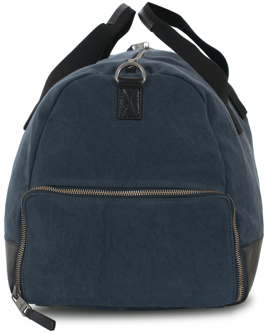 Herren | Morris Miller Canvas Weekendbag Navy/black | Morris | Miller Canvas Weekendbag Navy/black