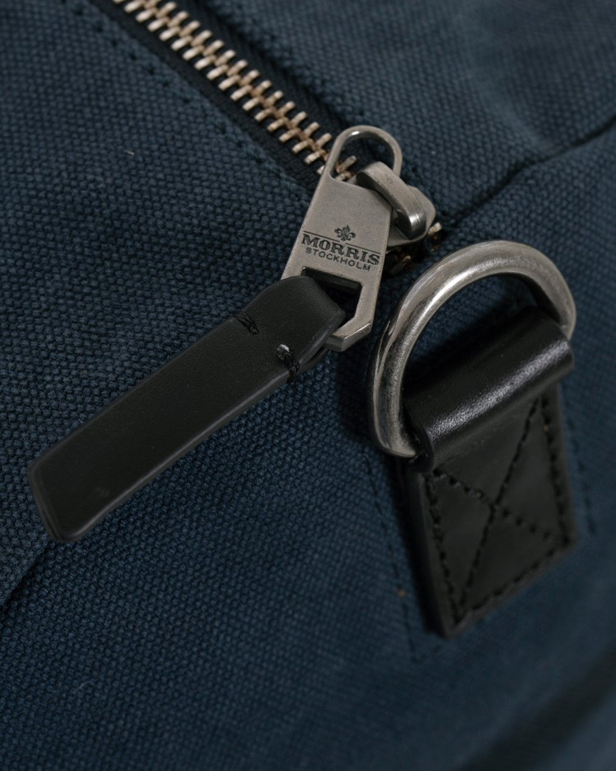 Herren | Morris Miller Canvas Weekendbag Navy/black | Morris | Miller Canvas Weekendbag Navy/black