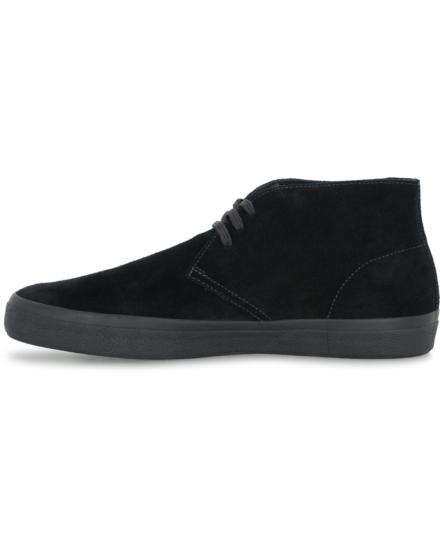 Herren | Fred Perry Portwood Suede Chukka Sneaker Black/Champagne | Fred Perry | Portwood Suede Chukka Sneaker Black/Champagne