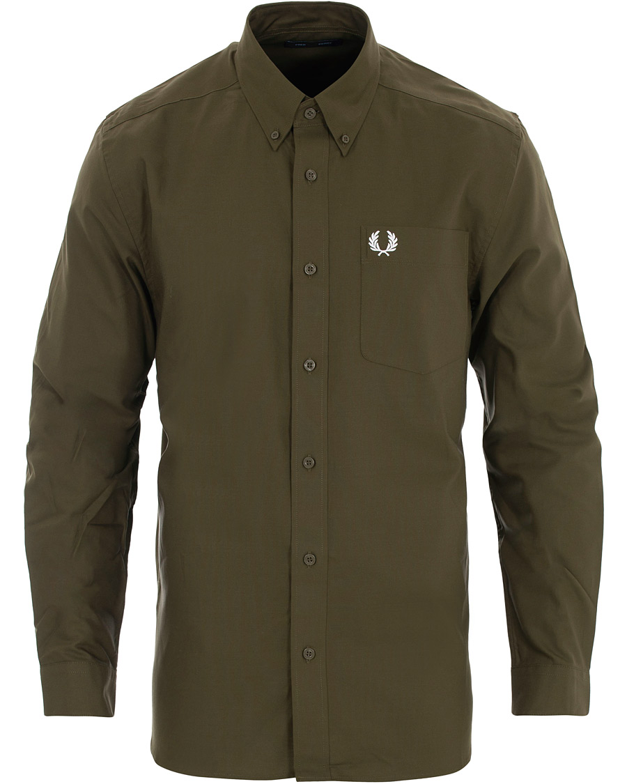 Herren | Hemden | Fred Perry | Classic Oxford Shirt Green