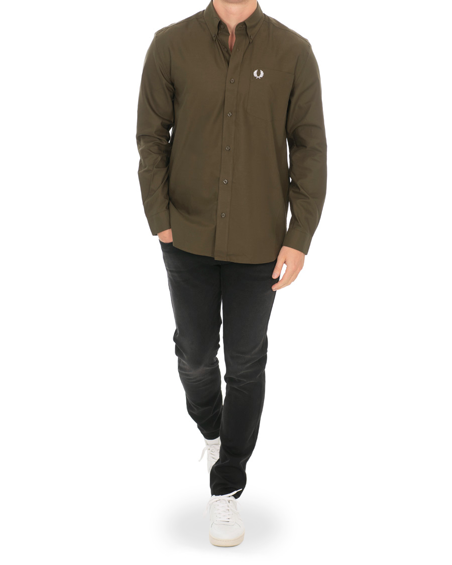 Herren | Hemden | Fred Perry | Classic Oxford Shirt Green