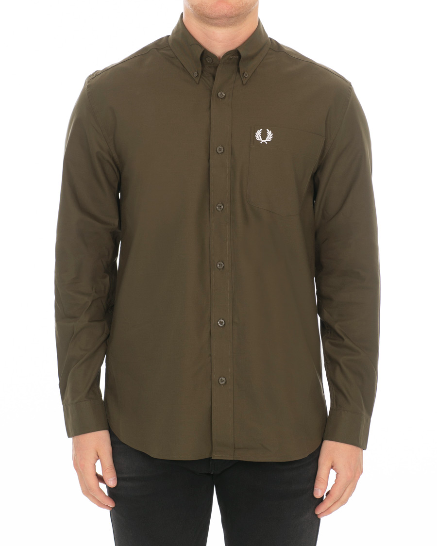 Herren | Hemden | Fred Perry | Classic Oxford Shirt Green