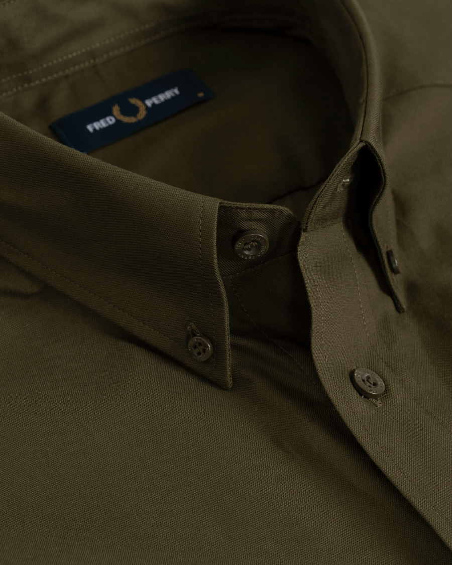 Herren | Hemden | Fred Perry | Classic Oxford Shirt Green
