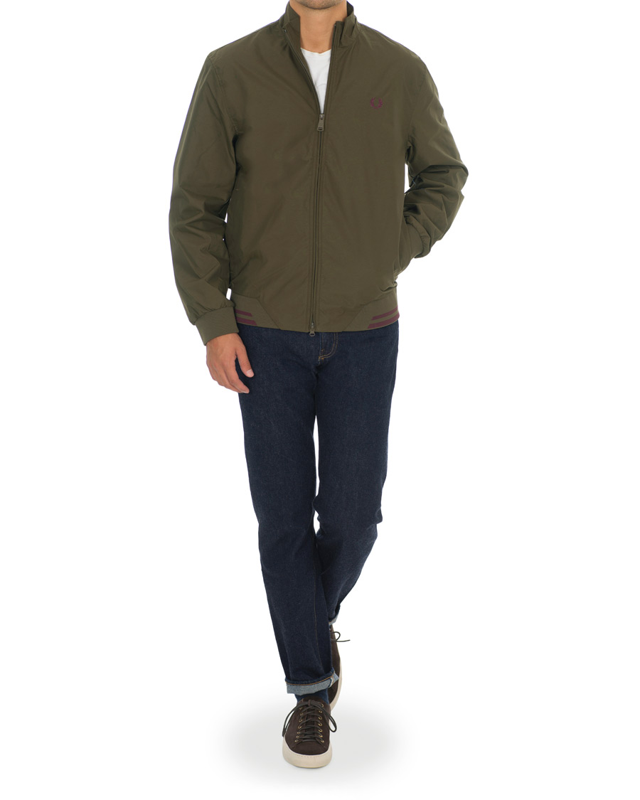Herren | Jacken | Fred Perry | Twin Tip Sports Jacket Green