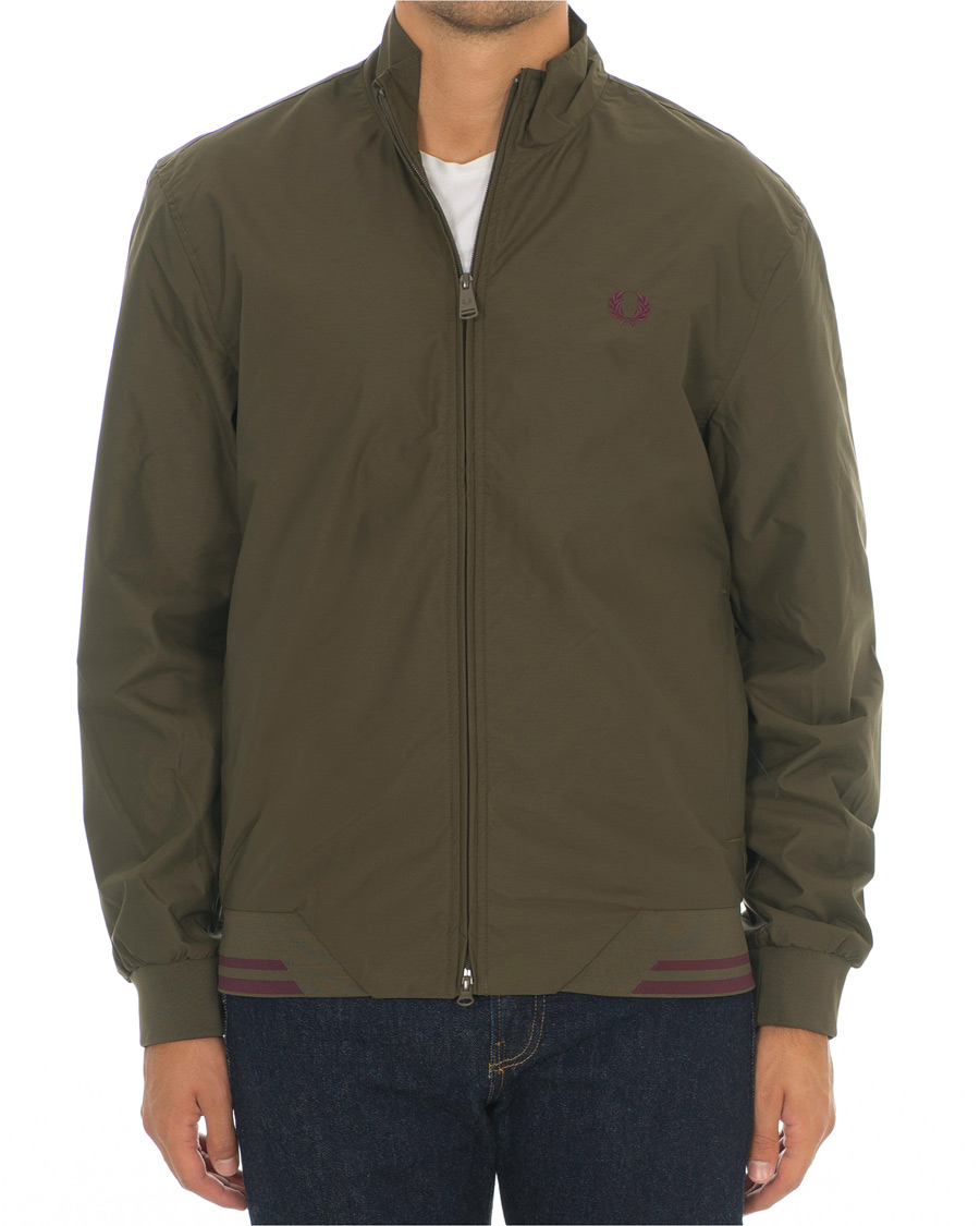 Herren | Jacken | Fred Perry | Twin Tip Sports Jacket Green