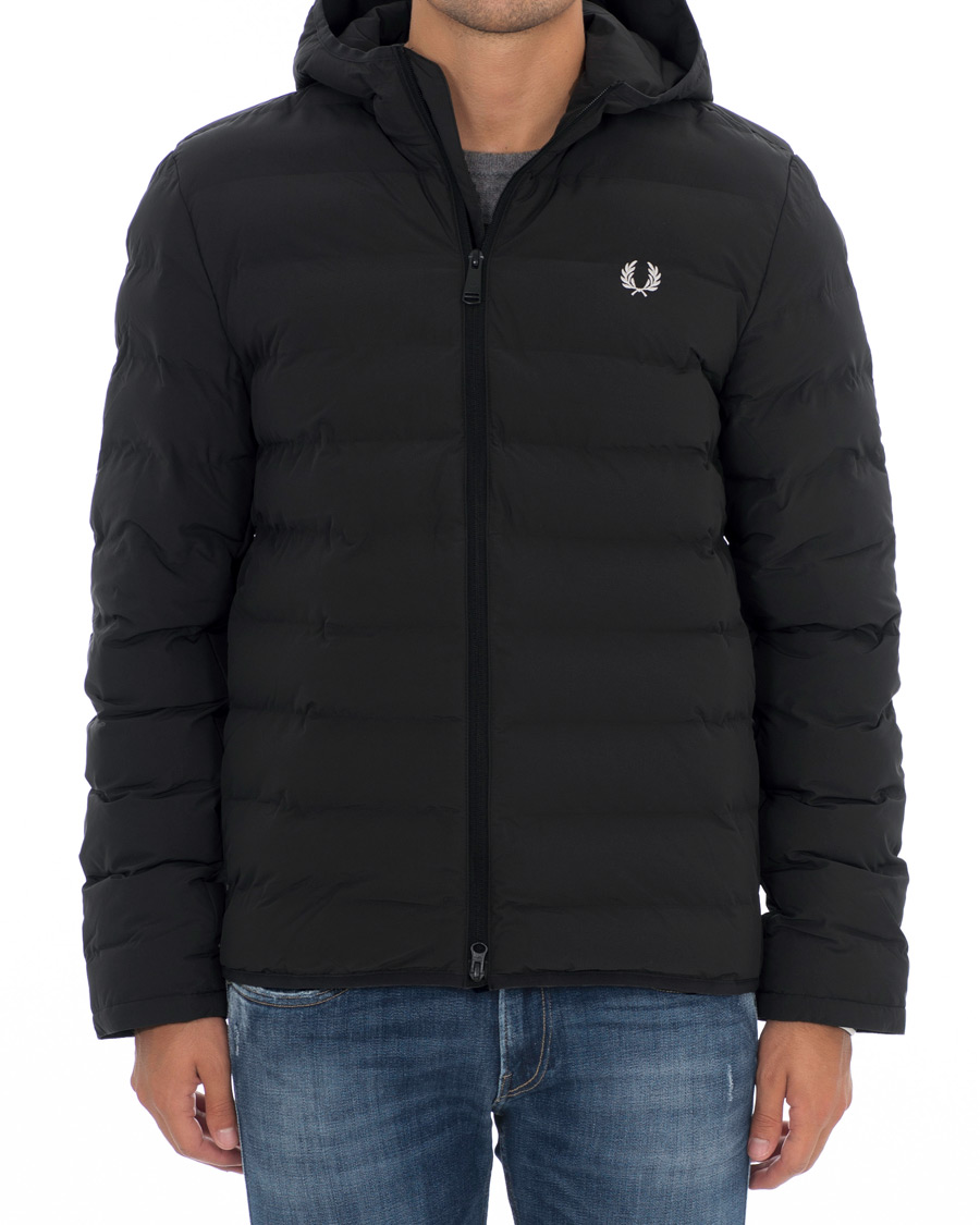 Herren | Jacken | Fred Perry | Insulated Hooded Jacket Black