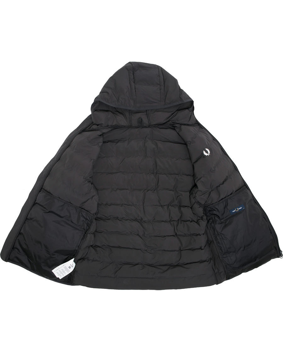 Herren | Jacken | Fred Perry | Insulated Hooded Jacket Black