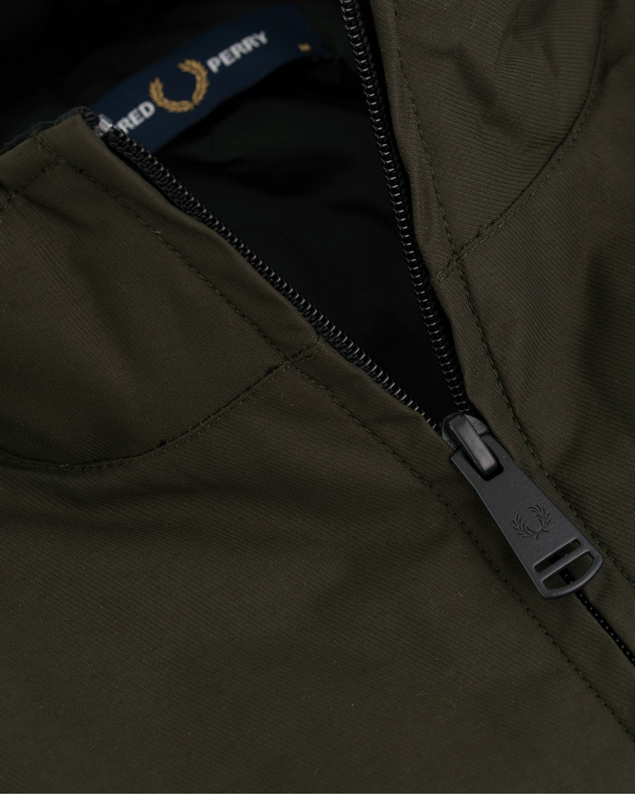 Herren | Jacken | Fred Perry | Colour Block Sports Jacket Hunting Green
