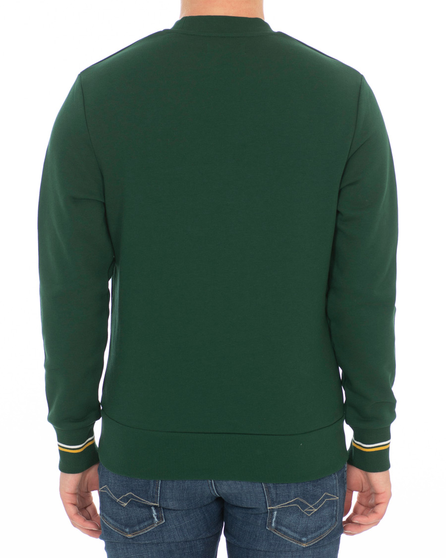 Herren | Pullover | Fred Perry | Crew Neck Sweatshirt Green