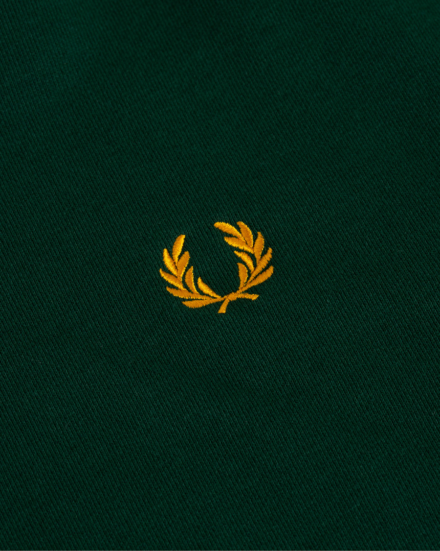 Herren | Pullover | Fred Perry | Crew Neck Sweatshirt Green