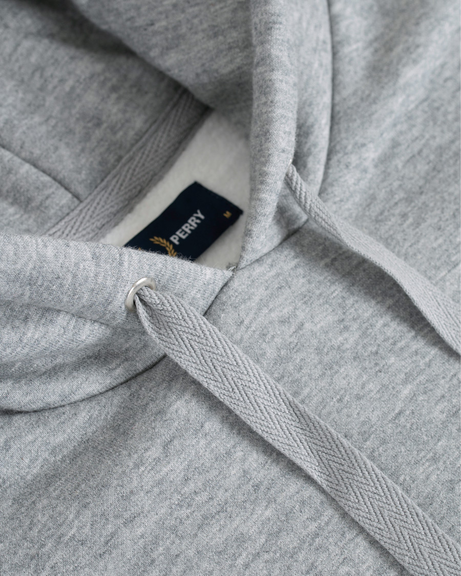 Herren | Pullover | Fred Perry | Graphic Hooded Sweatshirt Steel Marl
