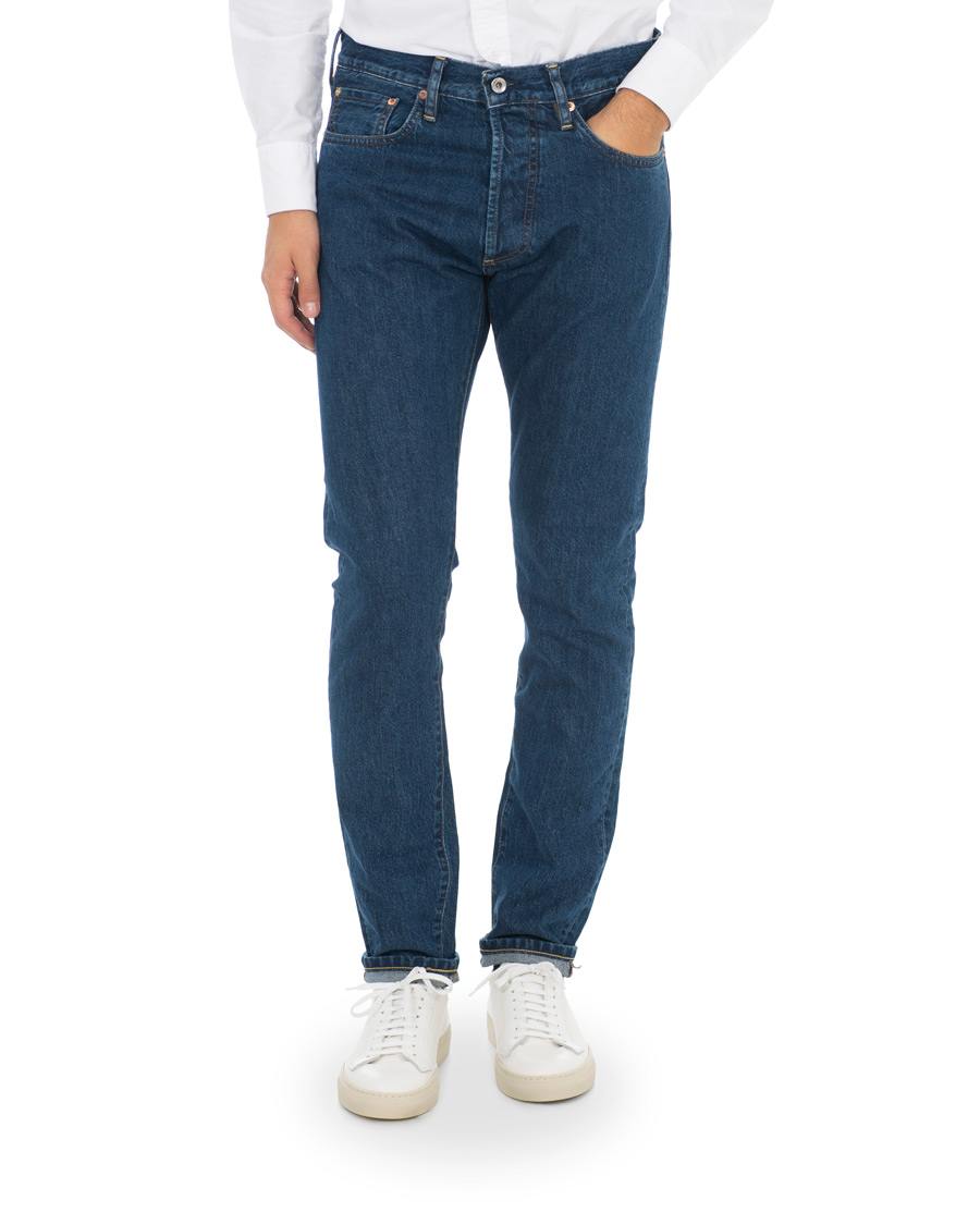 Herren |  | C.O.F. Studio | M3 Regular Tapered Fit Selvedge Jeans Classic Worn