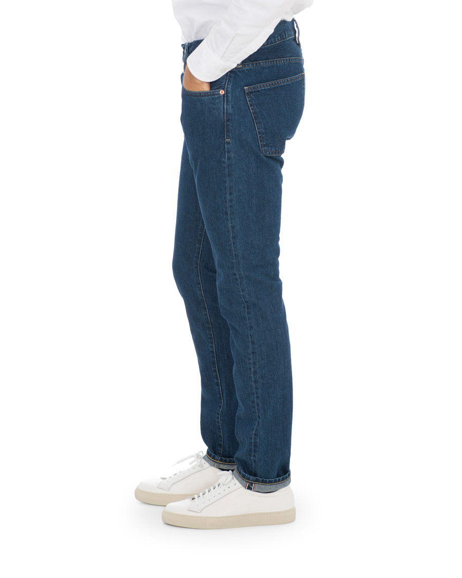 Herren | Jeans | C.O.F. Studio | M3 Regular Tapered Fit Selvedge Jeans Classic Worn