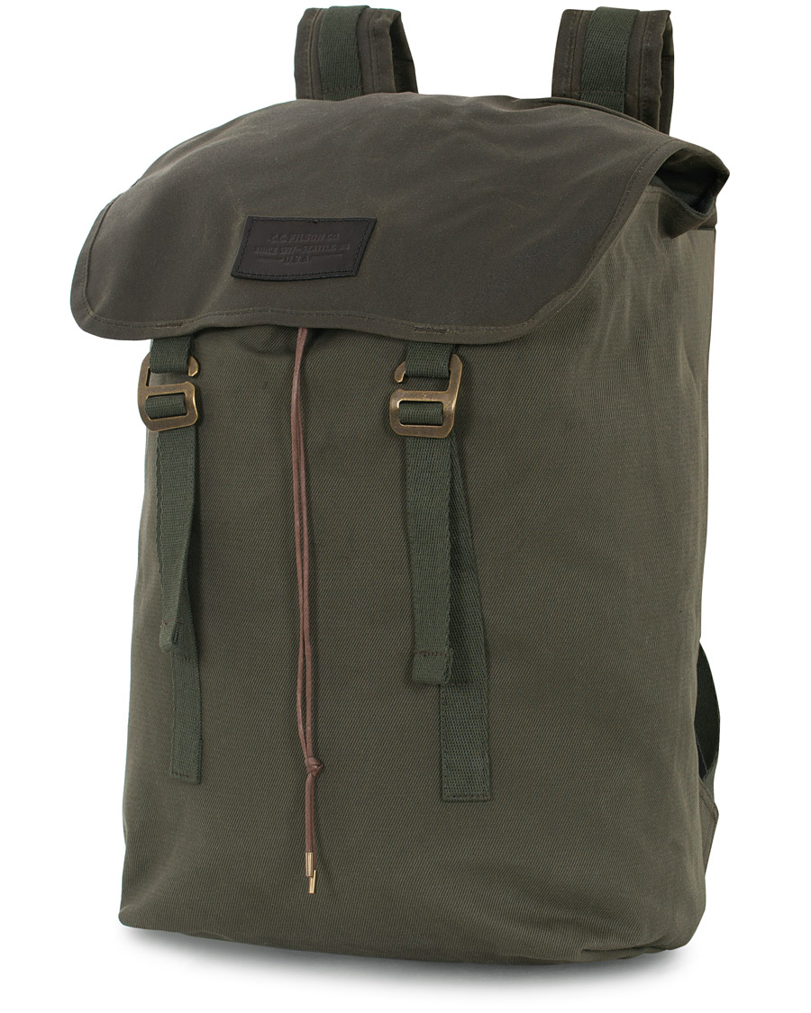 Herren | Filson Rugged Twill Ranger Backpack Otter Green Canvas | Filson | Rugged Twill Ranger Backpack Otter Green Canvas