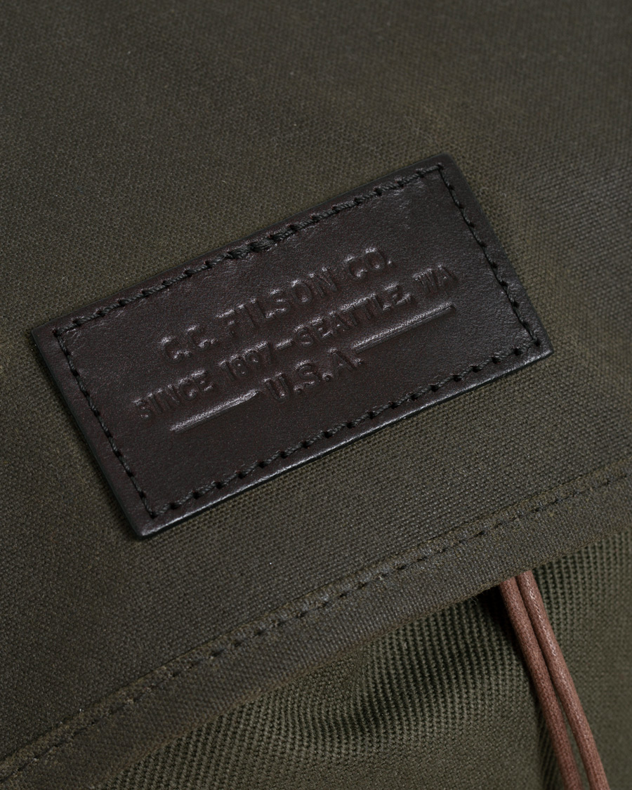 Herren | Filson Rugged Twill Ranger Backpack Otter Green Canvas | Filson | Rugged Twill Ranger Backpack Otter Green Canvas