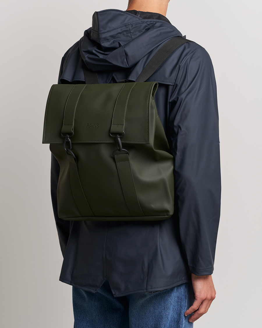 Herren | RAINS | RAINS | Messenger Bag Green