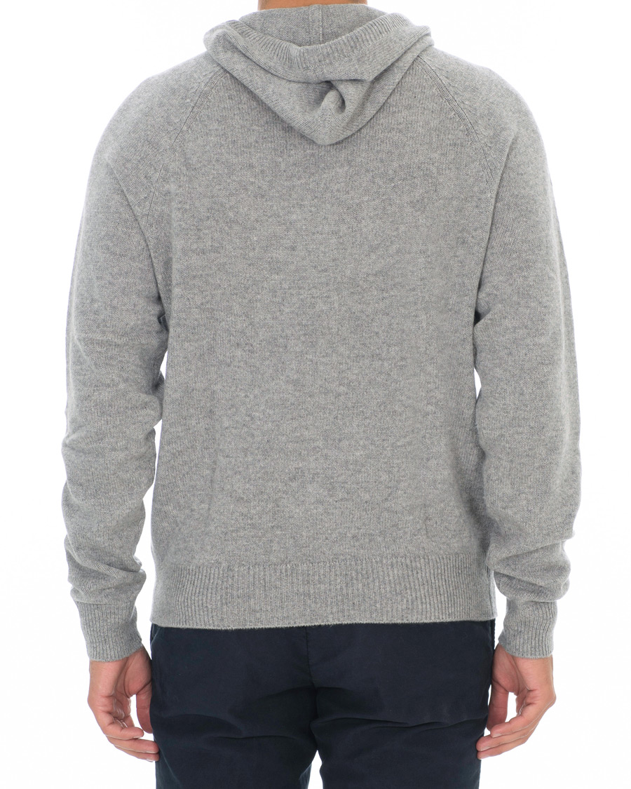 Herren | Pullover | Soft Goat | Cashmere Chunky Hoodie Grey