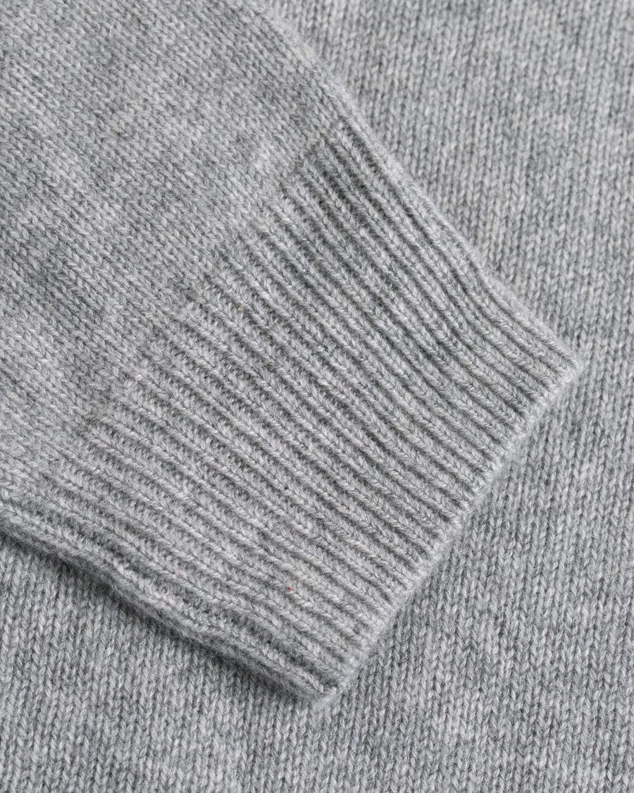 Herren | Pullover | Soft Goat | Cashmere Chunky Hoodie Grey