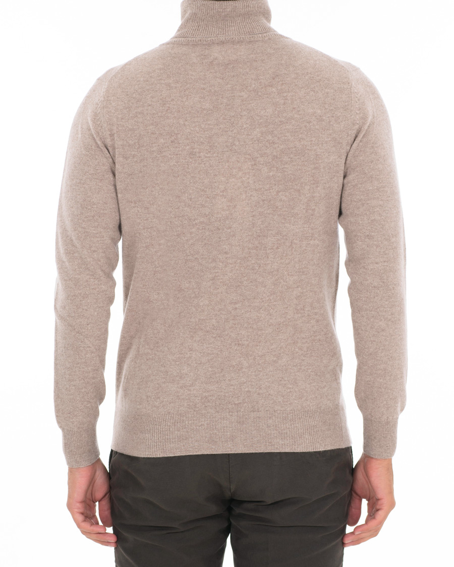 Herren | Pullover | Soft Goat | Cashmere Turtleneck Toast