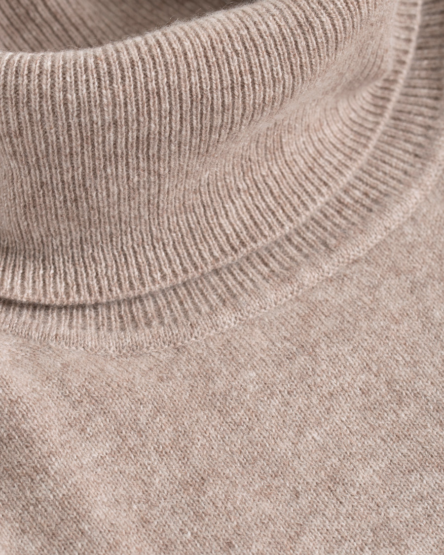 Herren | Pullover | Soft Goat | Cashmere Turtleneck Toast