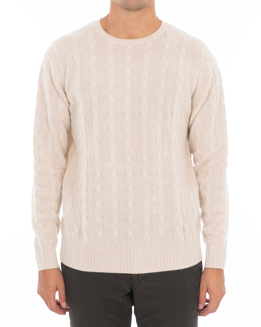 Herren |  | Soft Goat | Cashmere Cable Beige