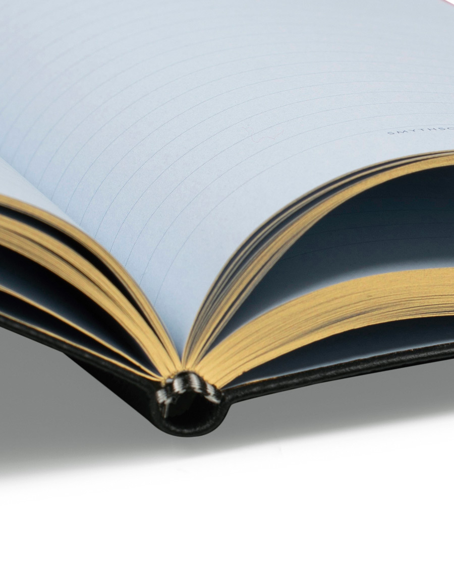 Herren | Smythson Panama Notebook Black Notes | Smythson | Panama Notebook Black Notes