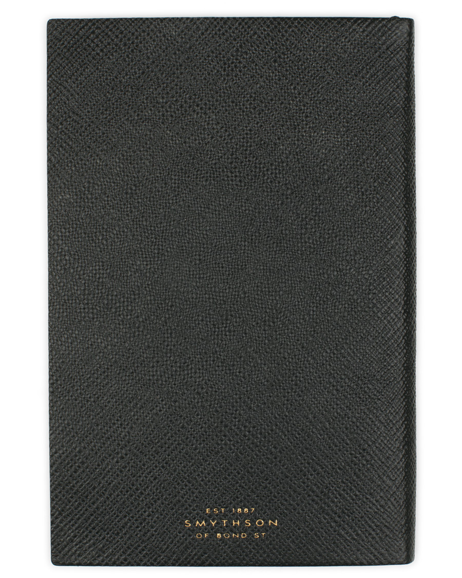 Herren | Smythson Panama Notebook Black Notes | Smythson | Panama Notebook Black Notes