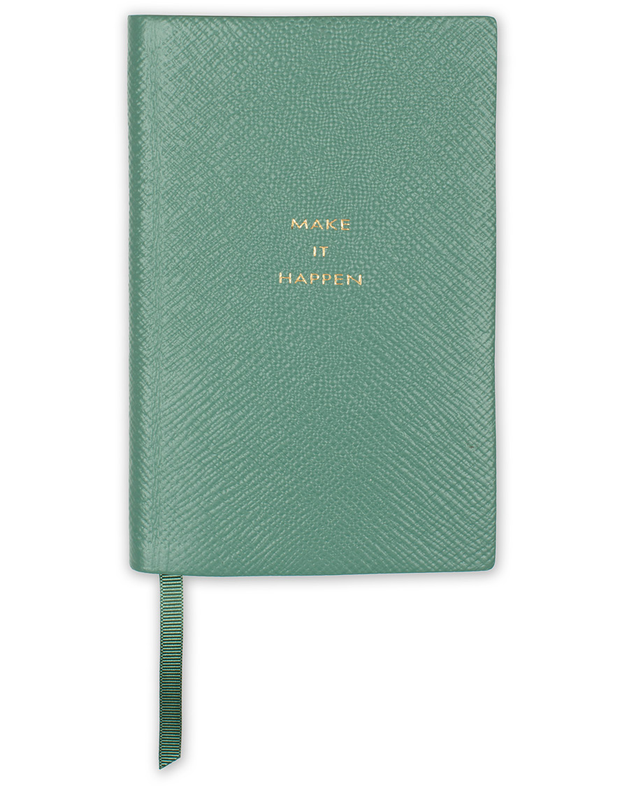 Herren | Smythson Panama Notebook Sea Green Make It Happen | Smythson | Panama Notebook Sea Green Make It Happen