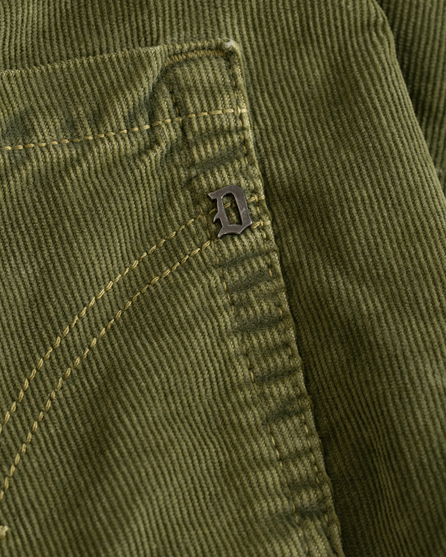 Herren | Hosen | Dondup | George Corduroy Trousers Green