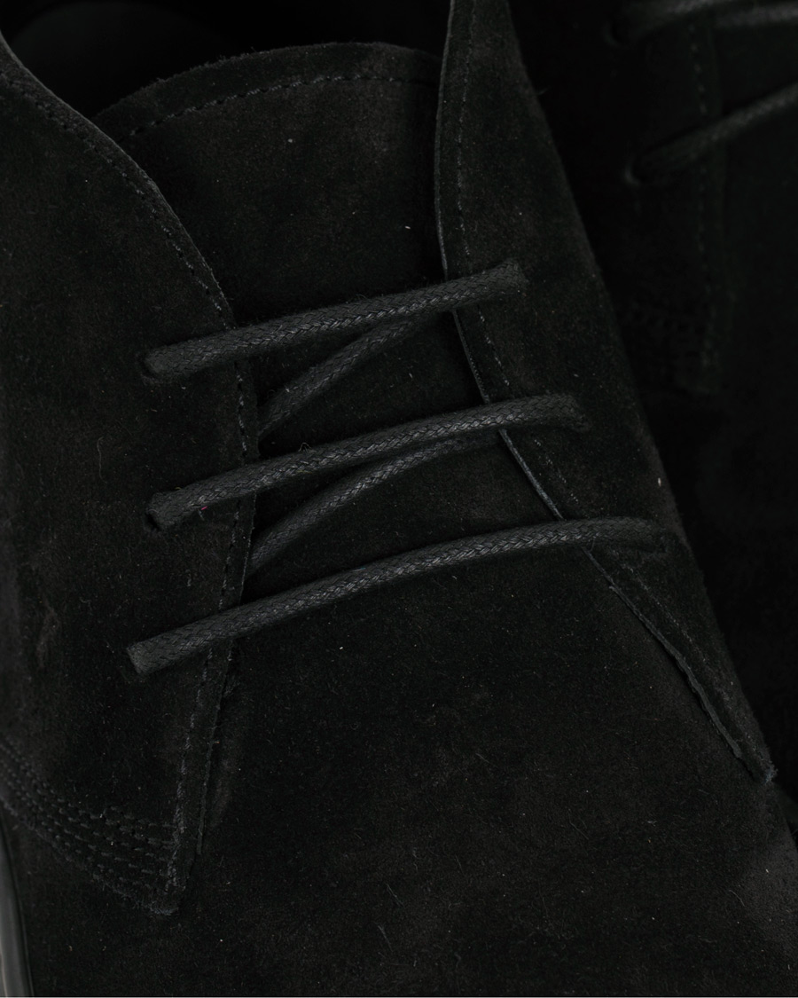 Herren | Tod's Polacco Casetta Chukka Boot Black Suede | Tod's | Polacco Casetta Chukka Boot Black Suede