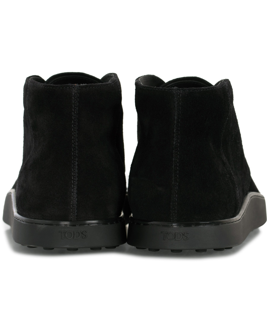 Herren | Tod's Polacco Casetta Chukka Boot Black Suede | Tod's | Polacco Casetta Chukka Boot Black Suede