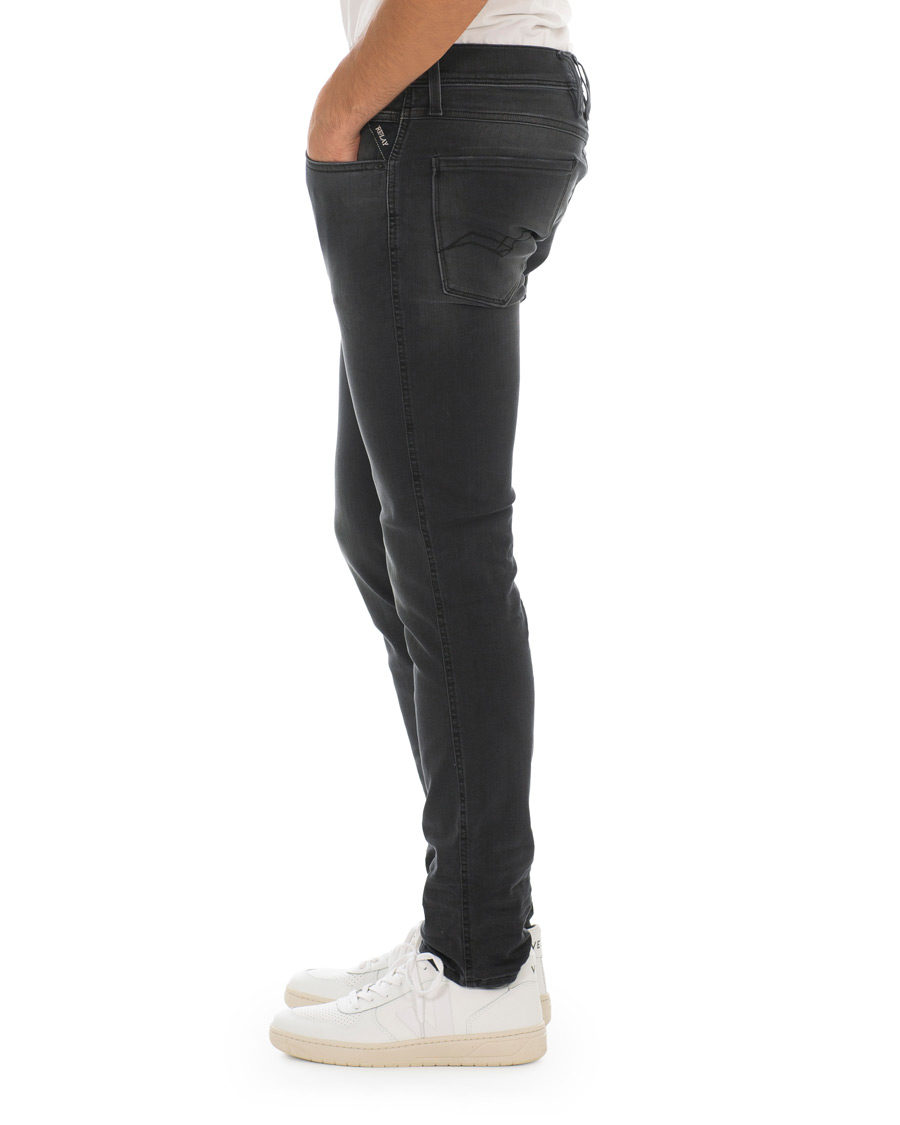 Herren | Jeans | Replay | Anbass Hyperflex Jeans Black