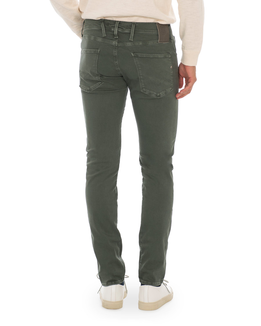 Herren | Hosen | Replay | Anbass Hyperflex 5-Pocket Trousers Green