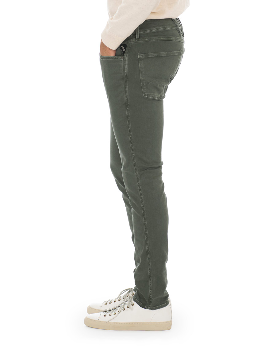 Herren | Hosen | Replay | Anbass Hyperflex 5-Pocket Trousers Green