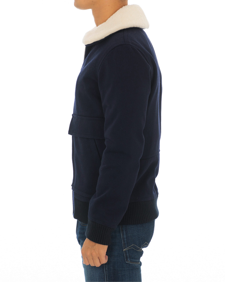 Herren | Jacken | A.P.C. | Blouson Bronze Jacket Marine