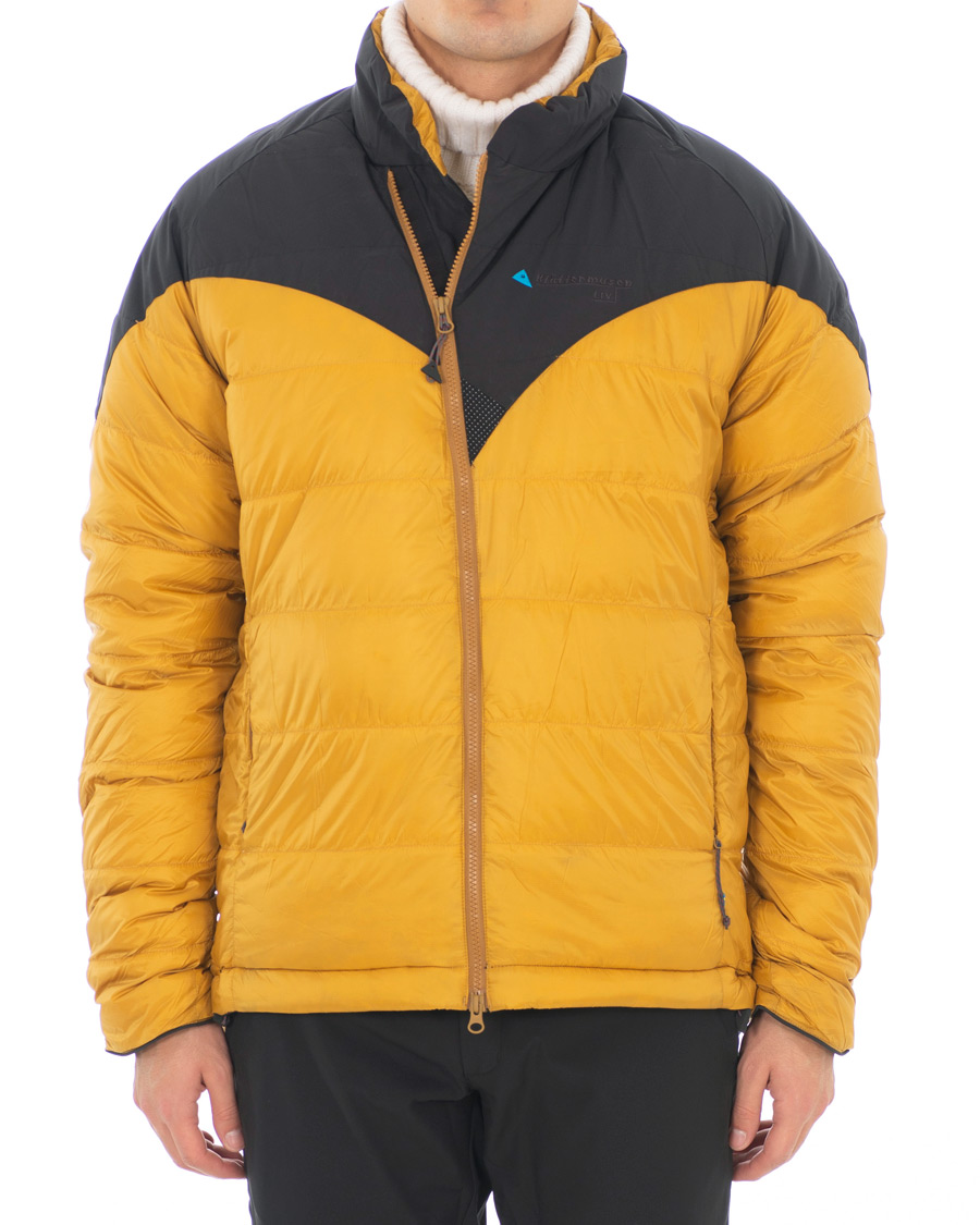 Herren | Jacken | Klättermusen | Liv Mountain Down Jacket Honey/Raven