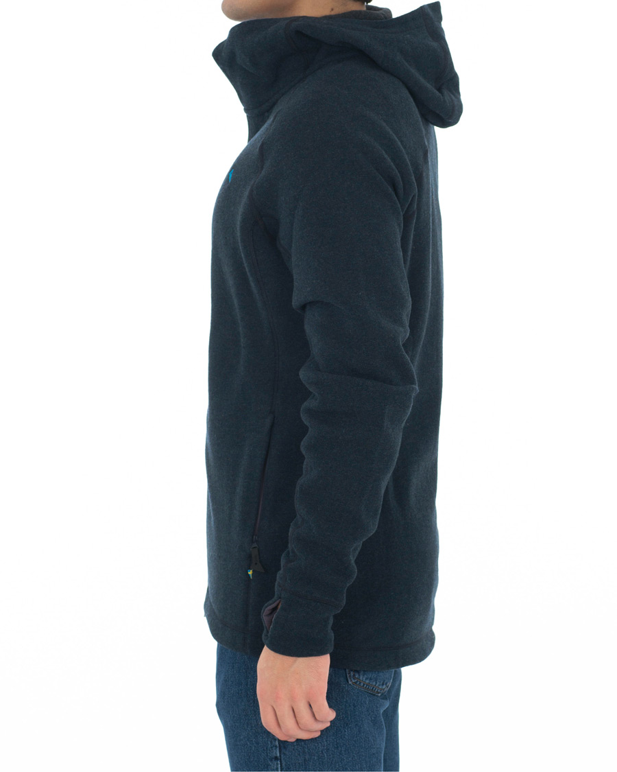 Herren | Pullover | Klättermusen | Balder Thermal Mid-Layer Hoodie Storm Blue