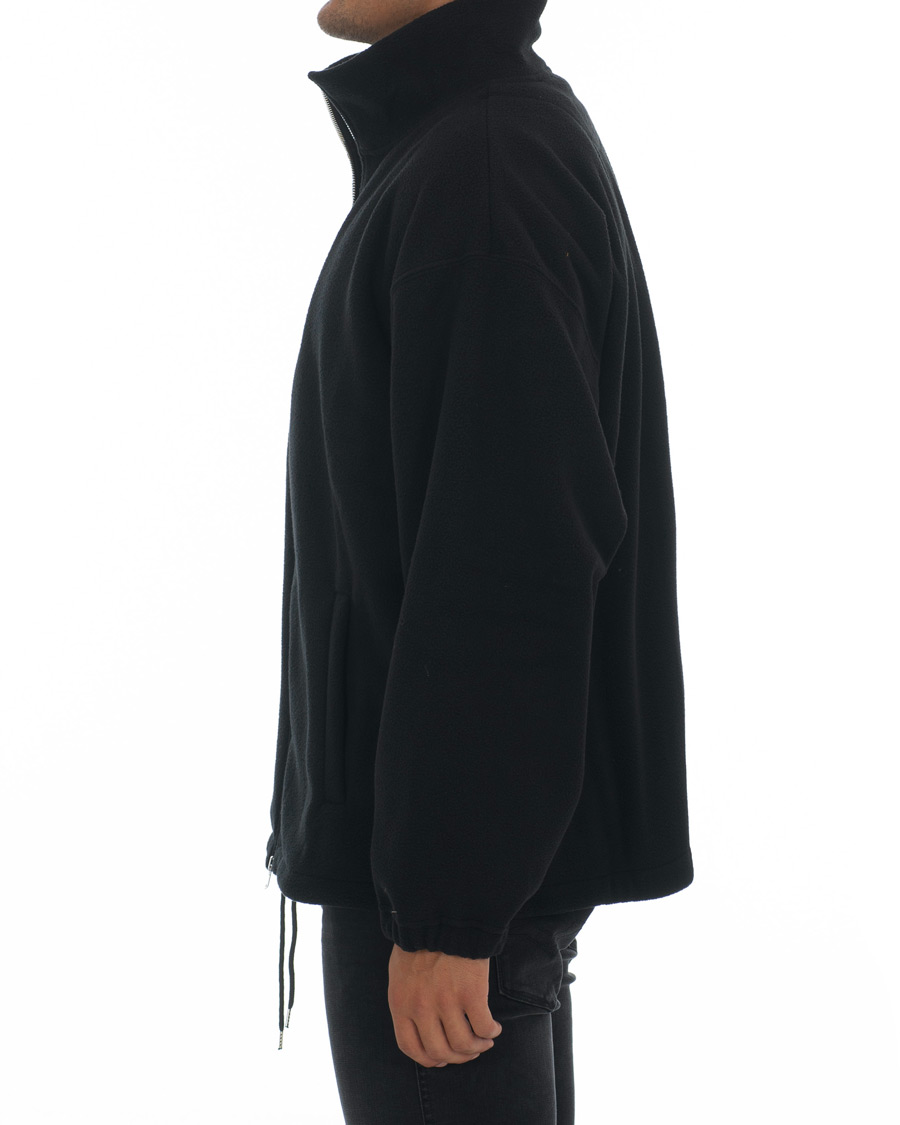 Herren | Pullover | Our Legacy | Zip Funnel Fleece Jacket Black